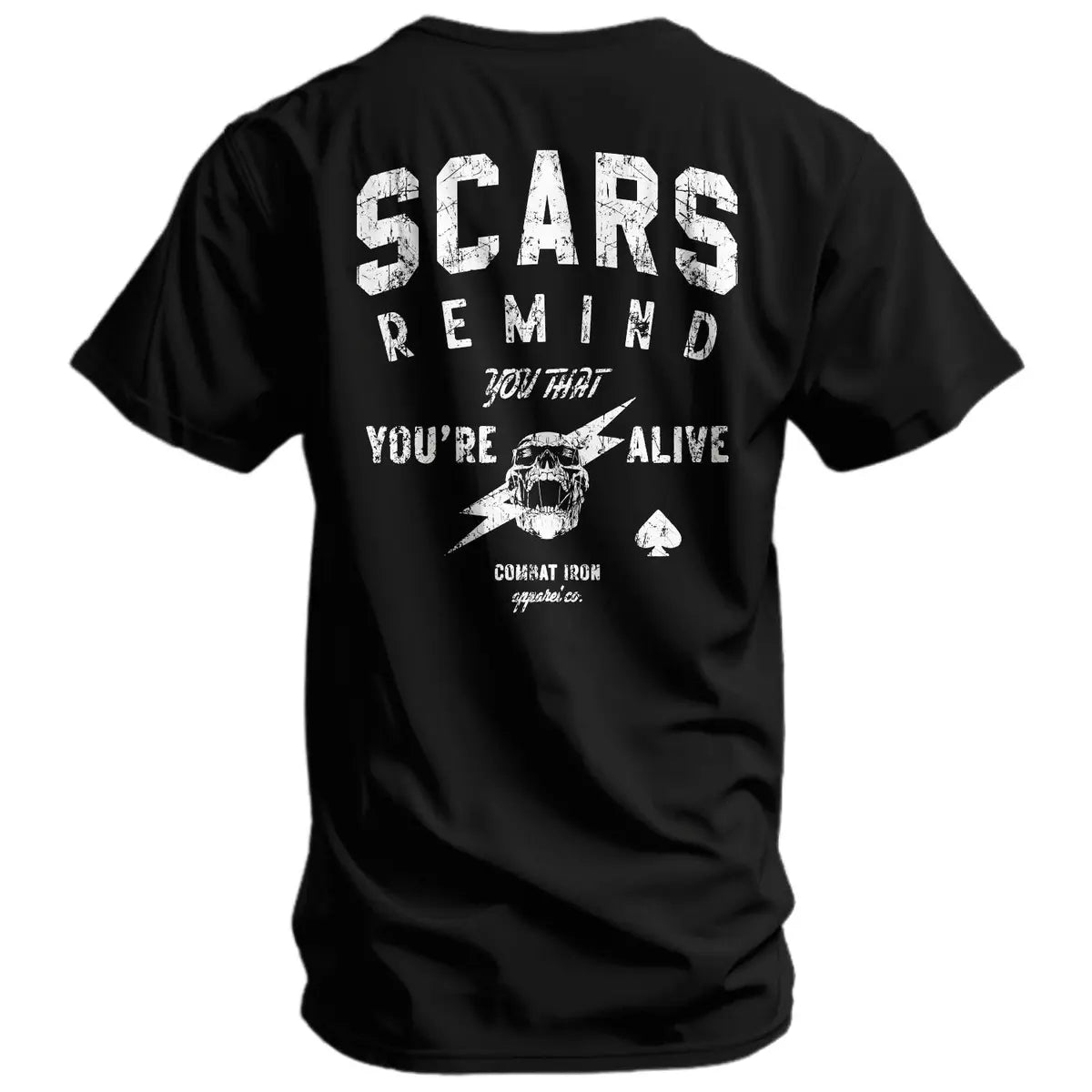 Scars Remind You That You're Alive Printed Oversized Unisex T-shirt