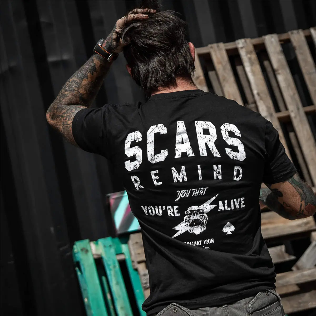 Scars Remind You That You're Alive Printed Oversized Unisex T-shirt