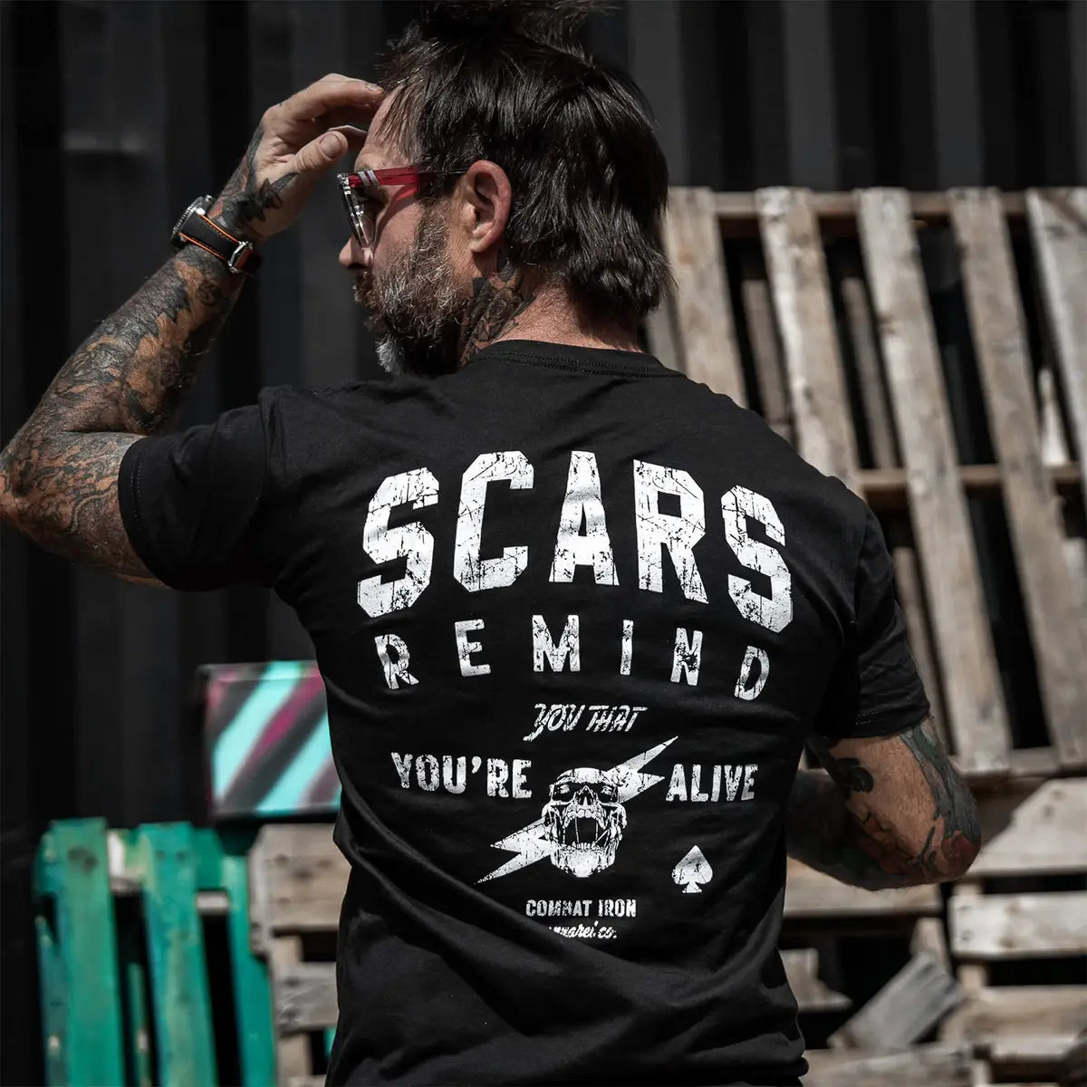 Scars Remind You That You're Alive Printed Oversized Unisex T-shirt