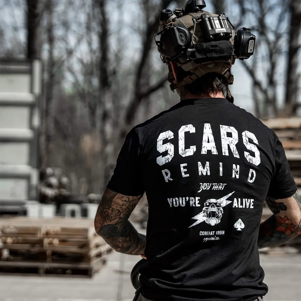 Scars Remind You That You're Alive Printed Oversized Unisex T-shirt