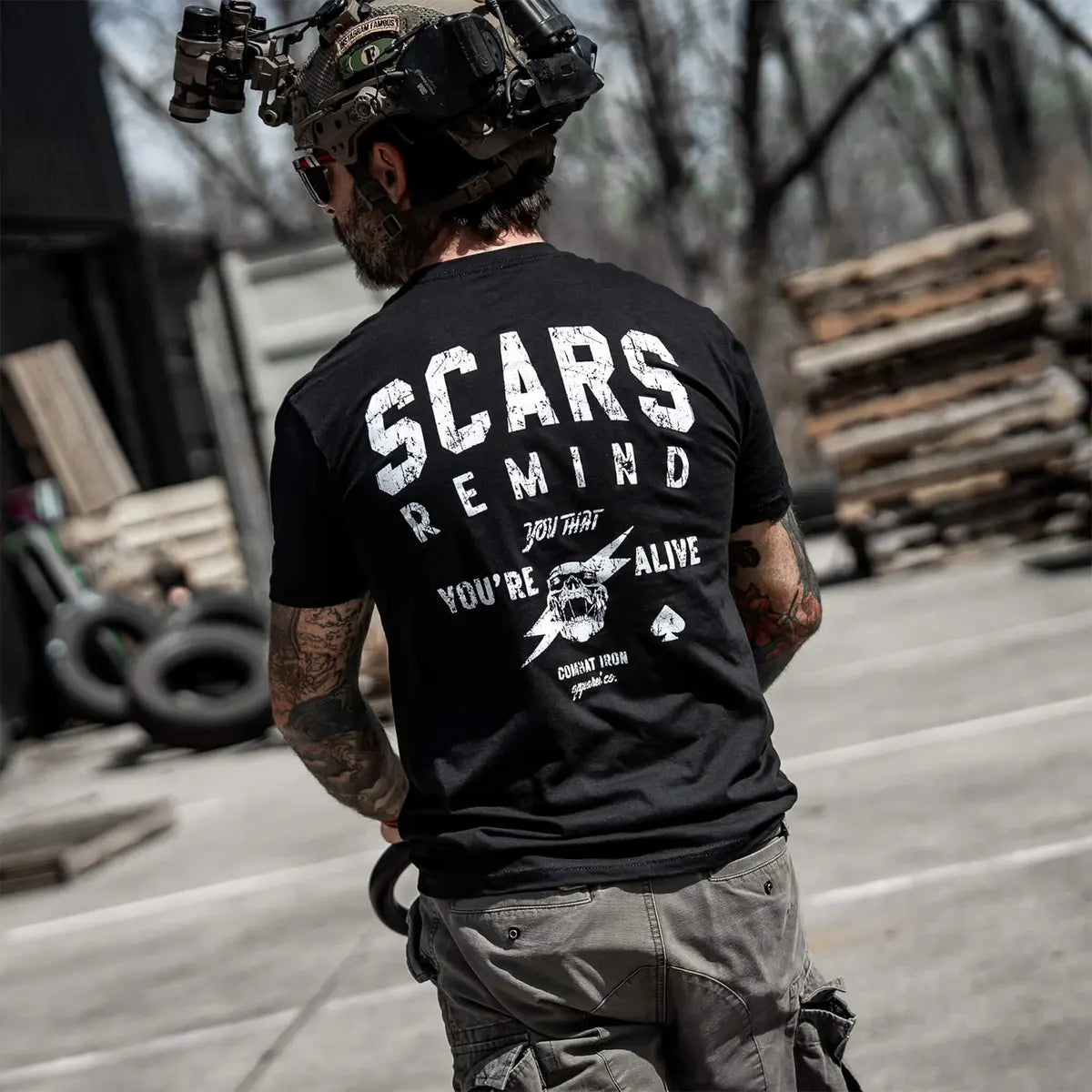 Scars Remind You That You're Alive Printed Oversized Unisex T-shirt