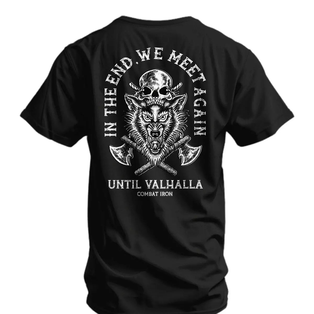 In The End We Meet Again Printed Oversized Unisex T-shirt