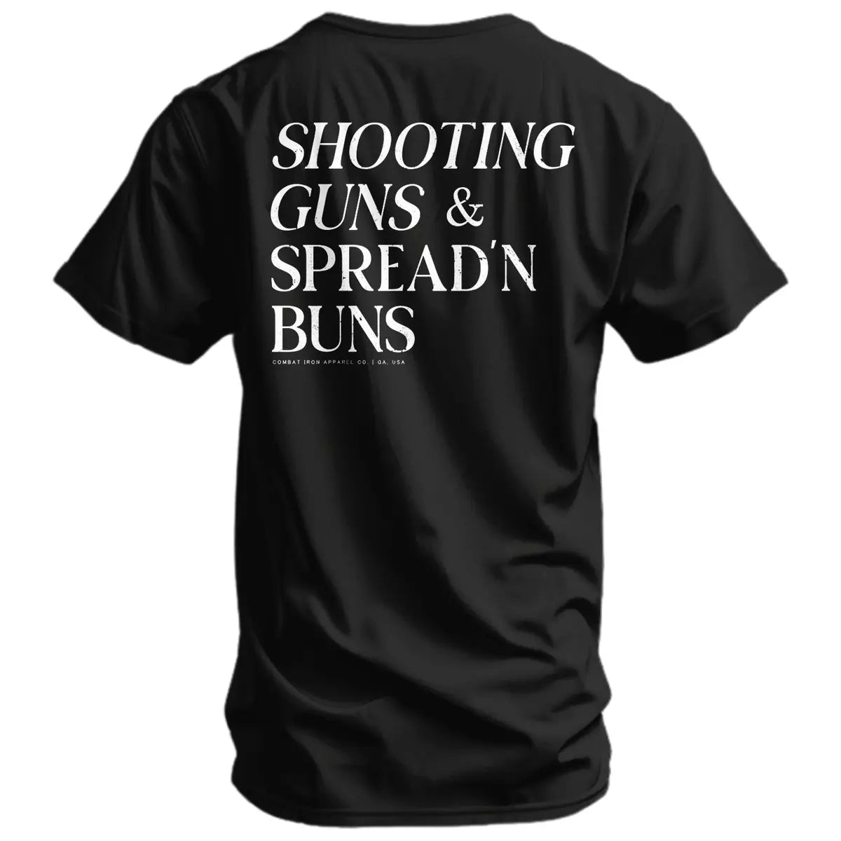 Shooting Guns & Spread'n Buns Printed Oversized Unisex T-shirt