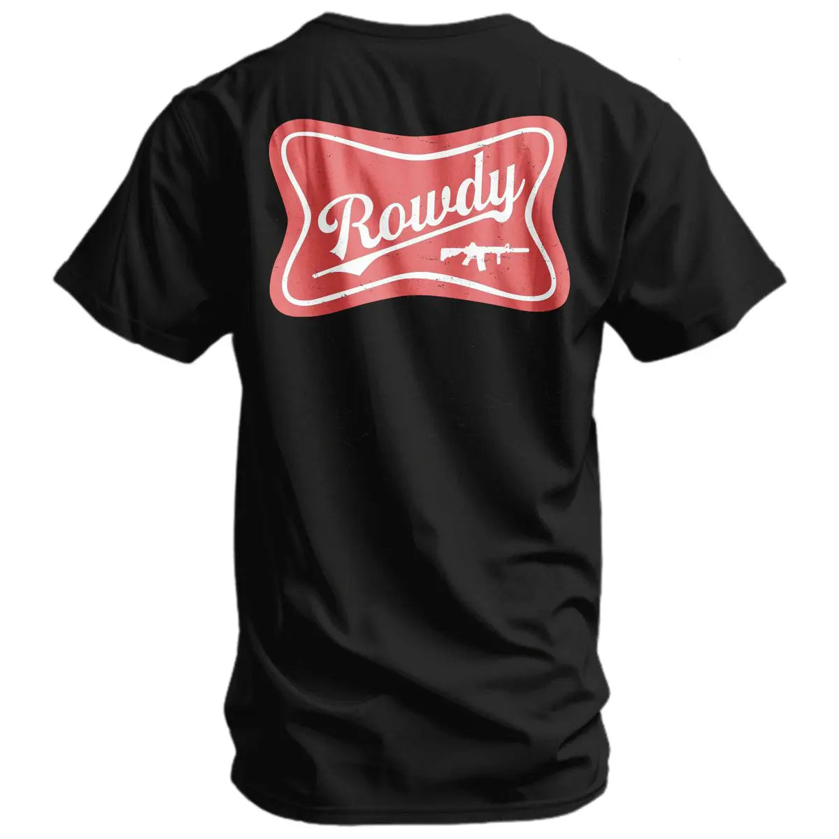 Rowdy Printed Oversized Unisex T-shirt