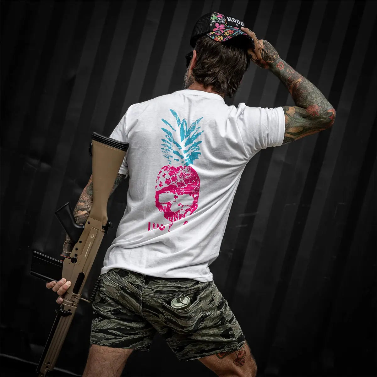 Juicy AF Pineapple Printed Oversized Unisex T-shirt