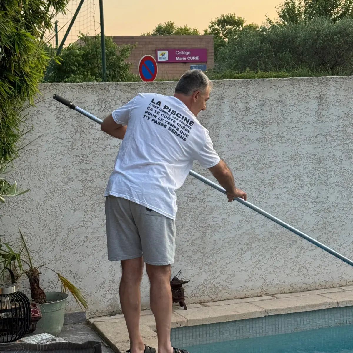 La Piscine C'est Comme Les Femmes Printed Oversized Unisex T-shirts