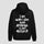 I Am Who I Am Your Approval Is Not Needed Printed Fleece-lined Unisex Hoodie