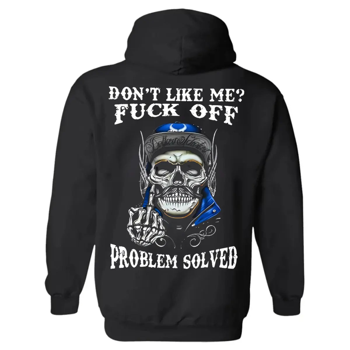 Don't Like Me Printed Fleece-lined Unisex Hoodie Image - 1