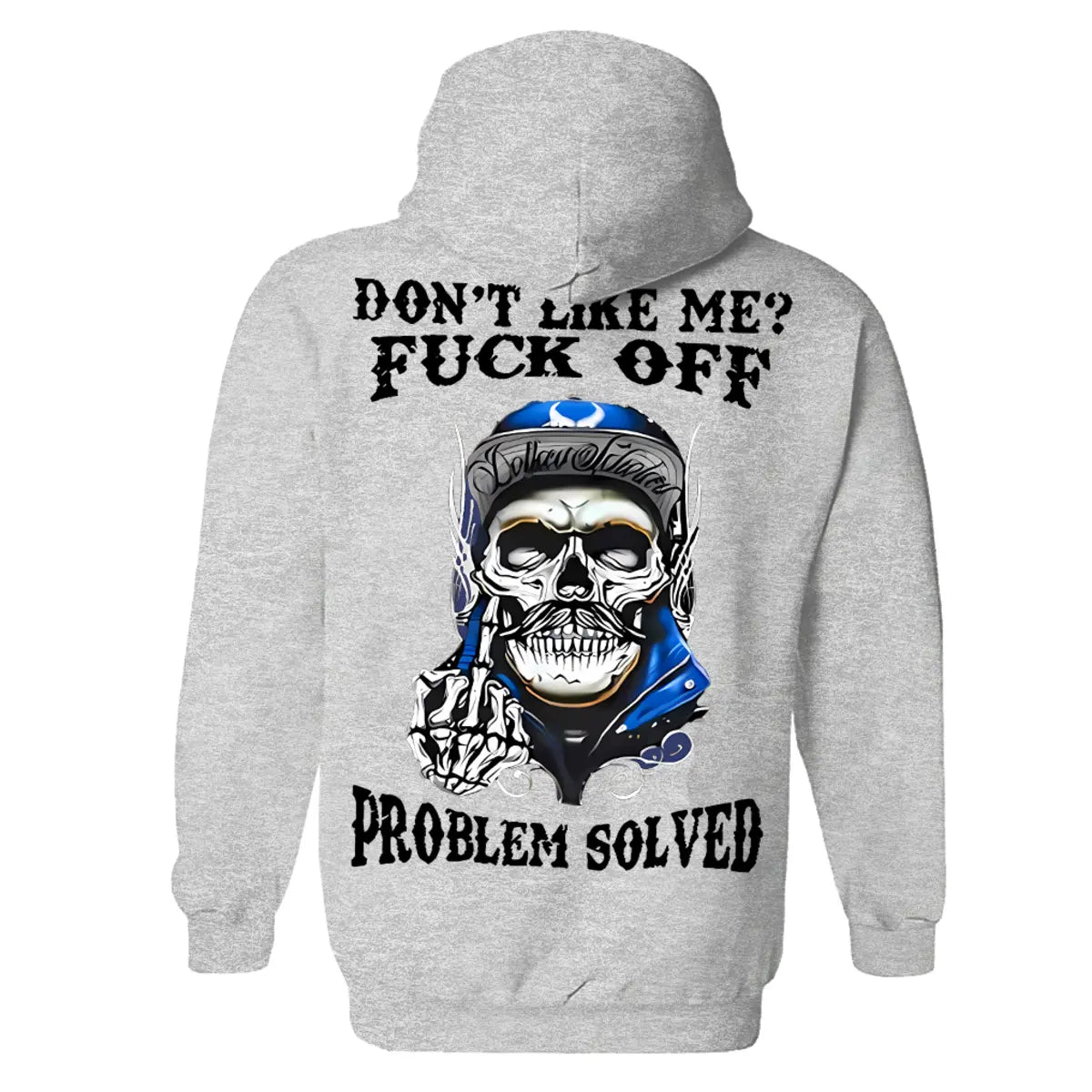 Don't Like Me Printed Fleece-lined Unisex Hoodie Image - 4