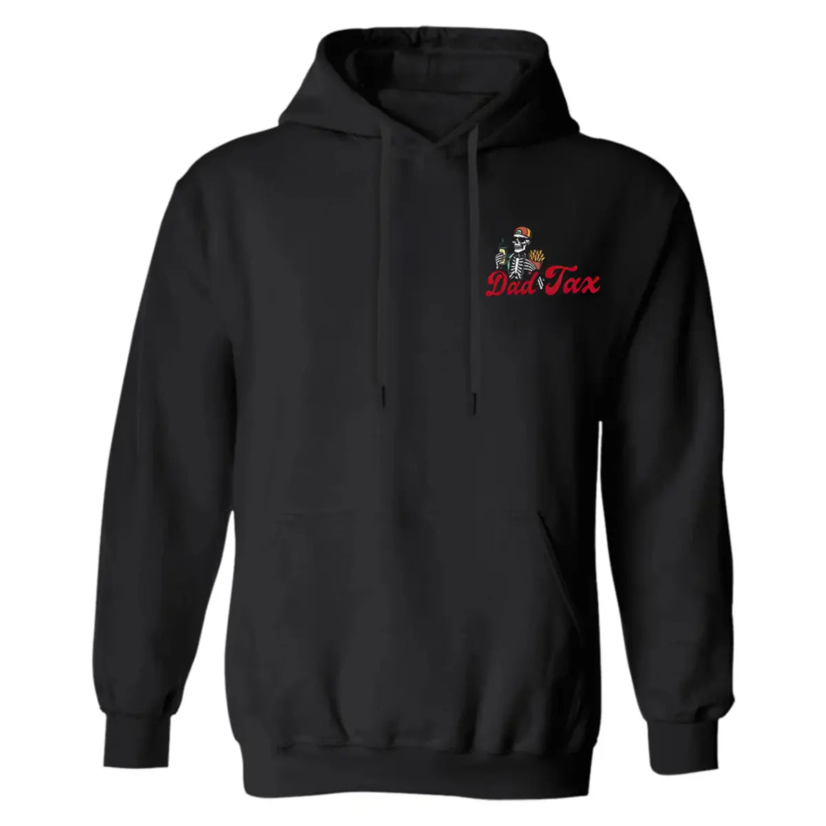 Dad Tax Making Sure It's Not Poison Printed Fleece-lined Unisex Hoodie Image - 2