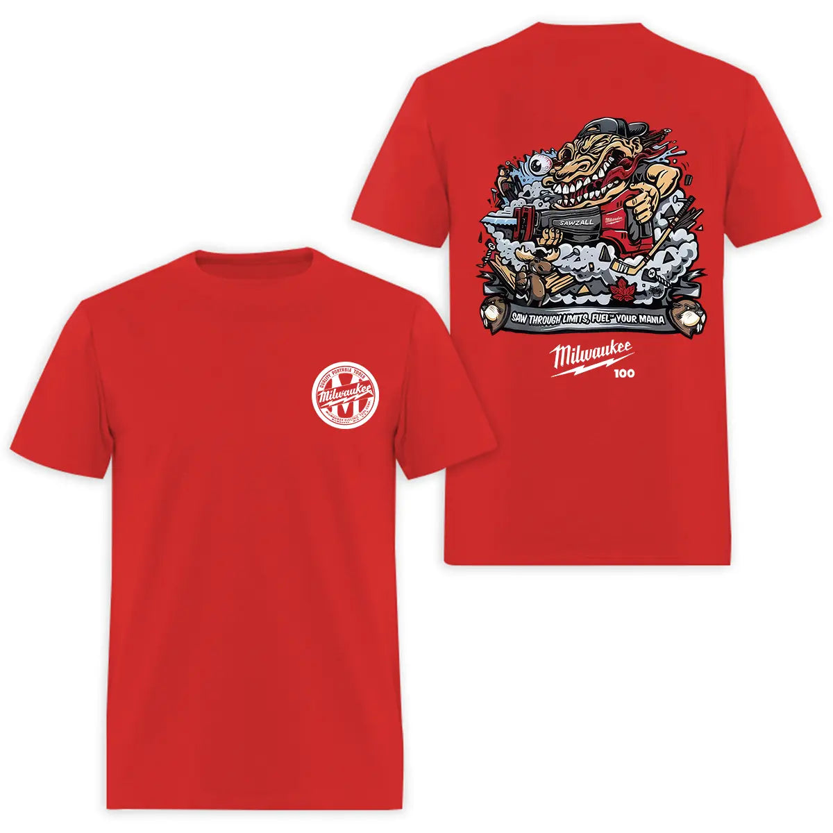 Milwaukee Printed Men's T-Shirt