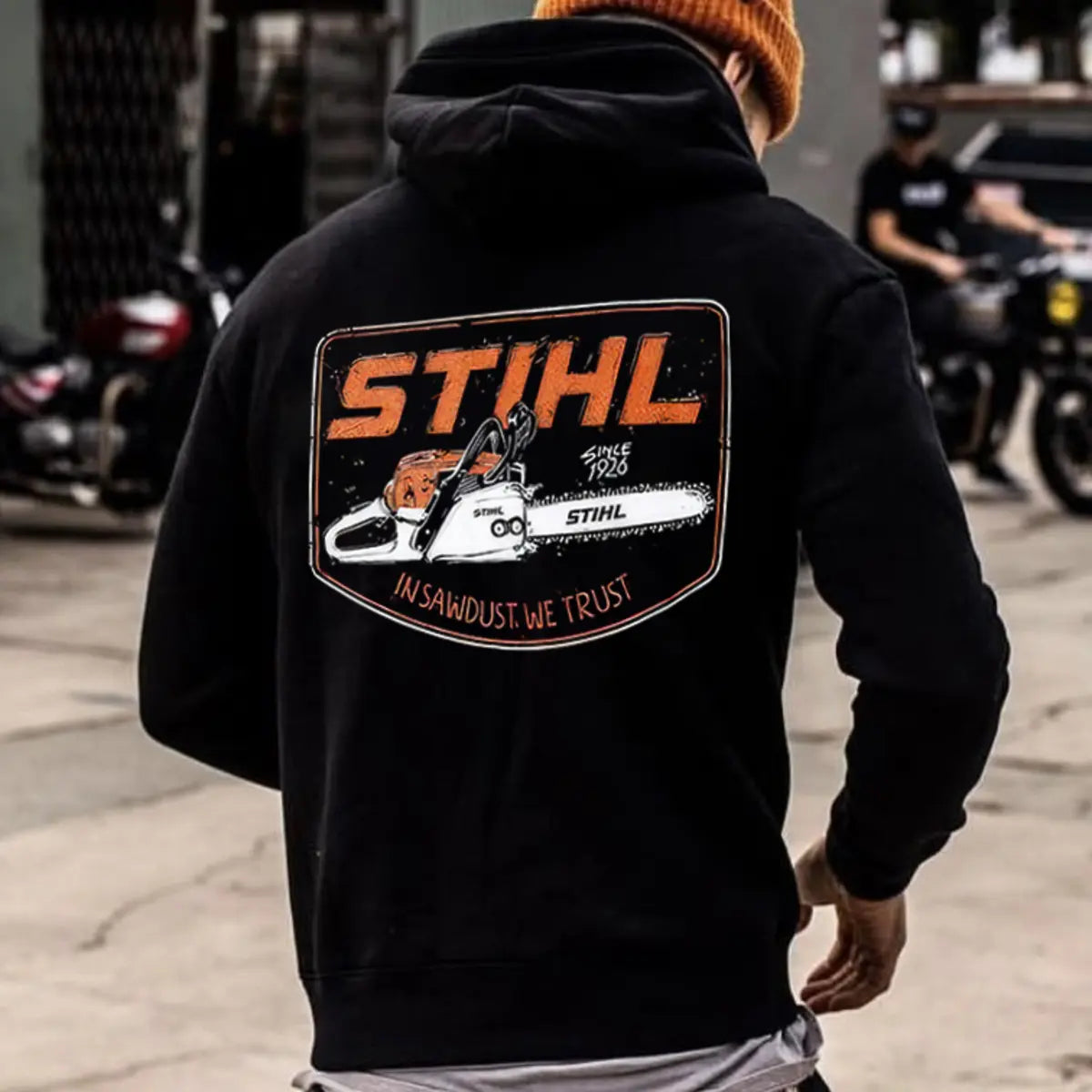 Stihl Since 1926 Printed Fleece-lined Unisex Hoodie