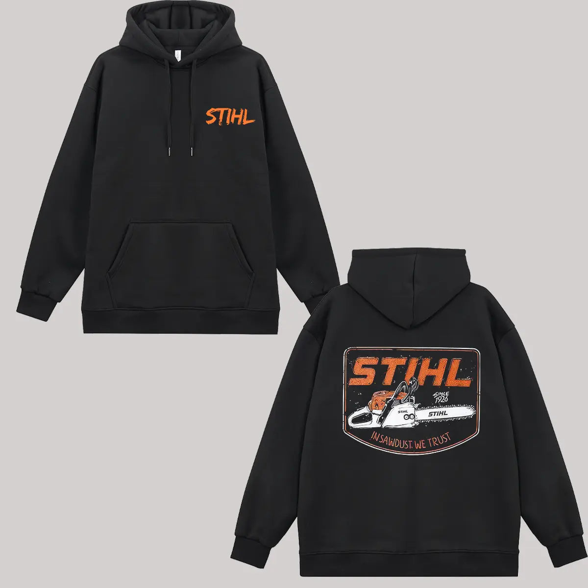 Stihl Since 1926 Printed Fleece-lined Unisex Hoodie
