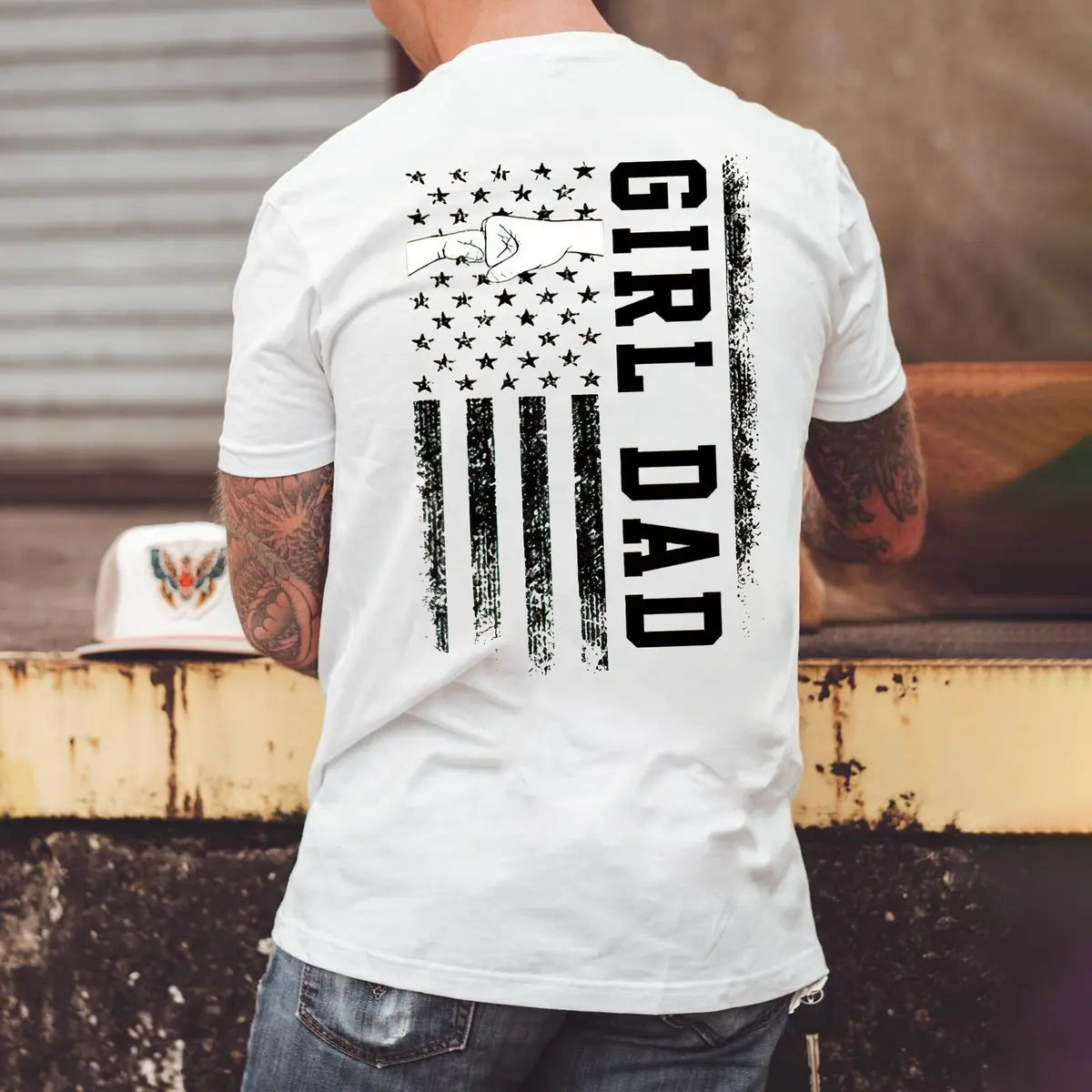 Girl Dad Printed Men's T-Shirt