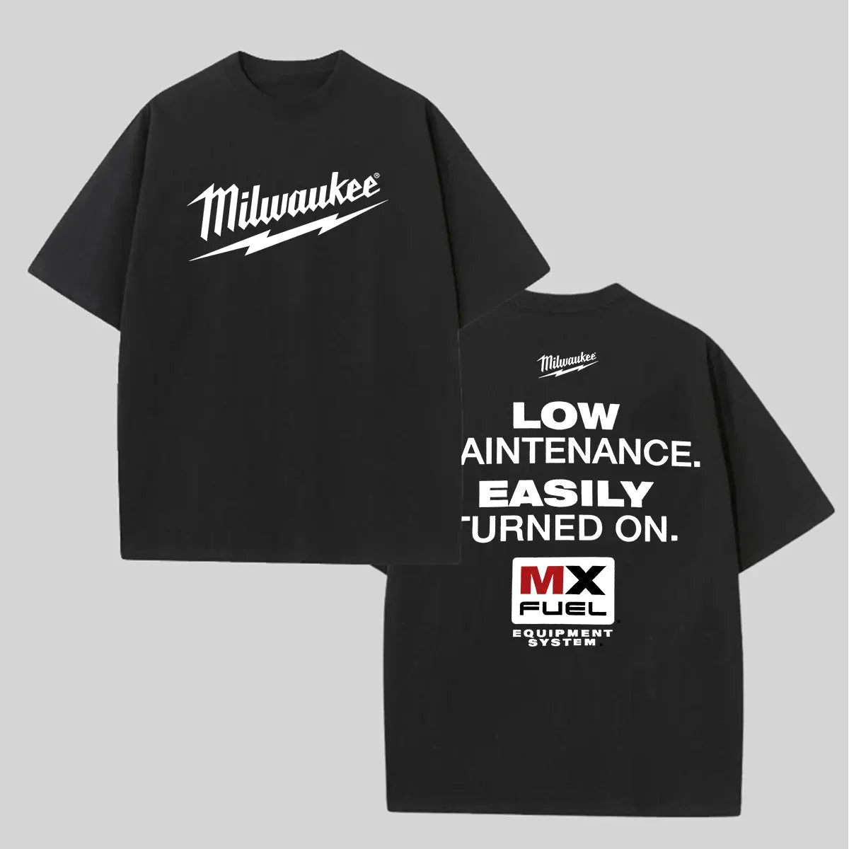 Milwaukee Printed Oversized Unisex T-shirts