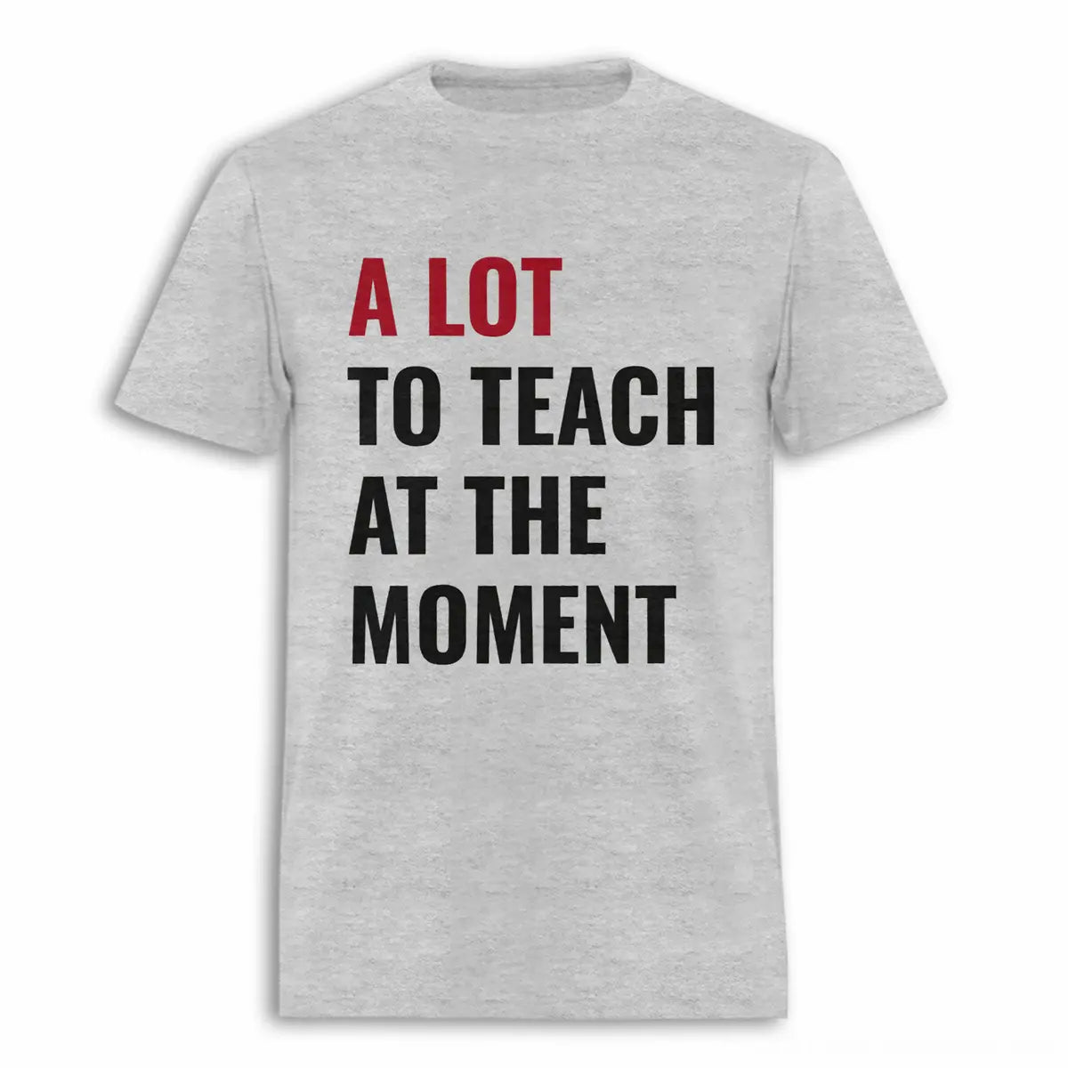 A Lot To Teach At The Moment Printed Oversized Unisex T-shirts