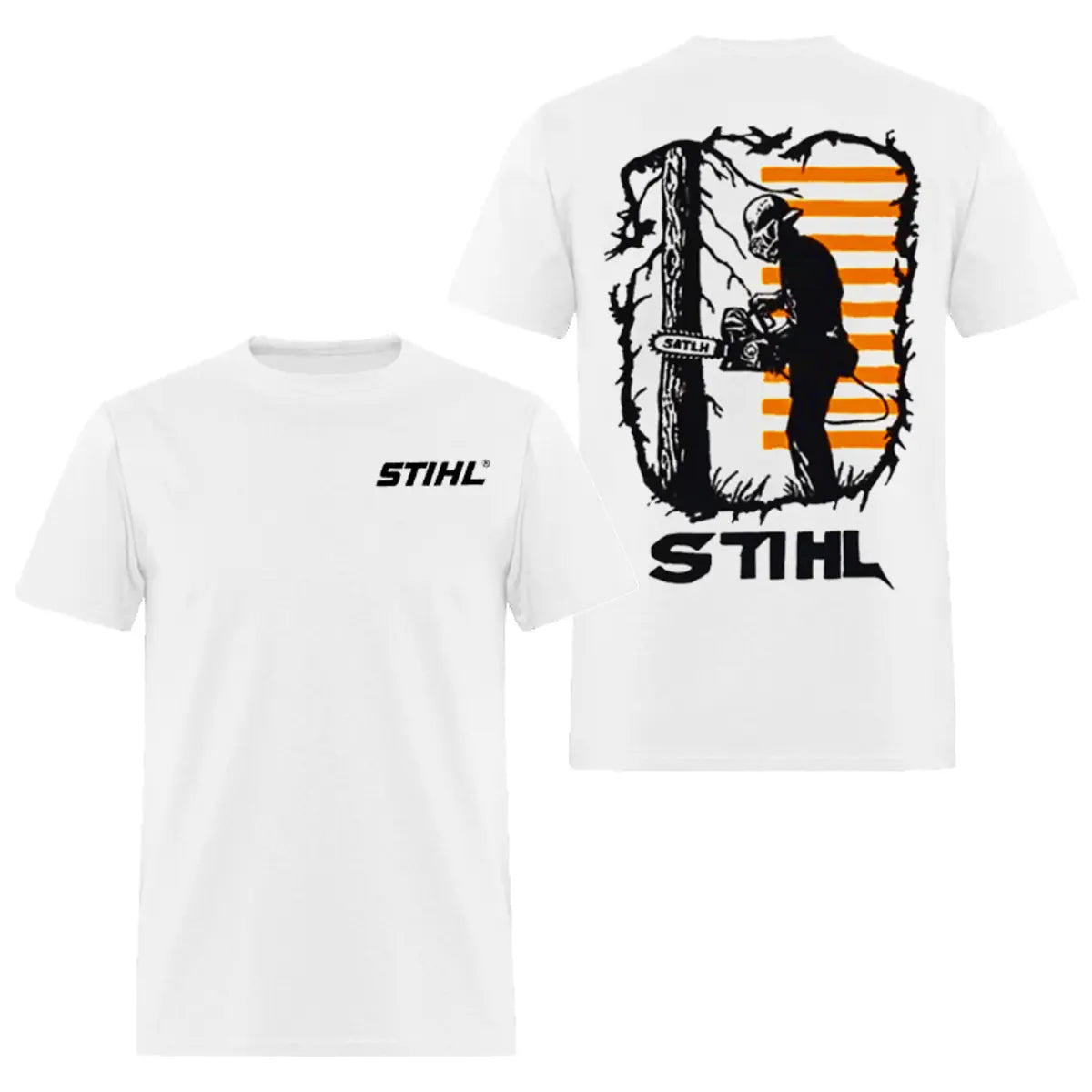 Stihl Chainsaws Printed Men's T-shirt