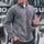 Solid Color Stand Collar Casual Loose Sweatshirt Jacket