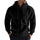 Solid Color Double-Faced Fleece Hooded Jacket