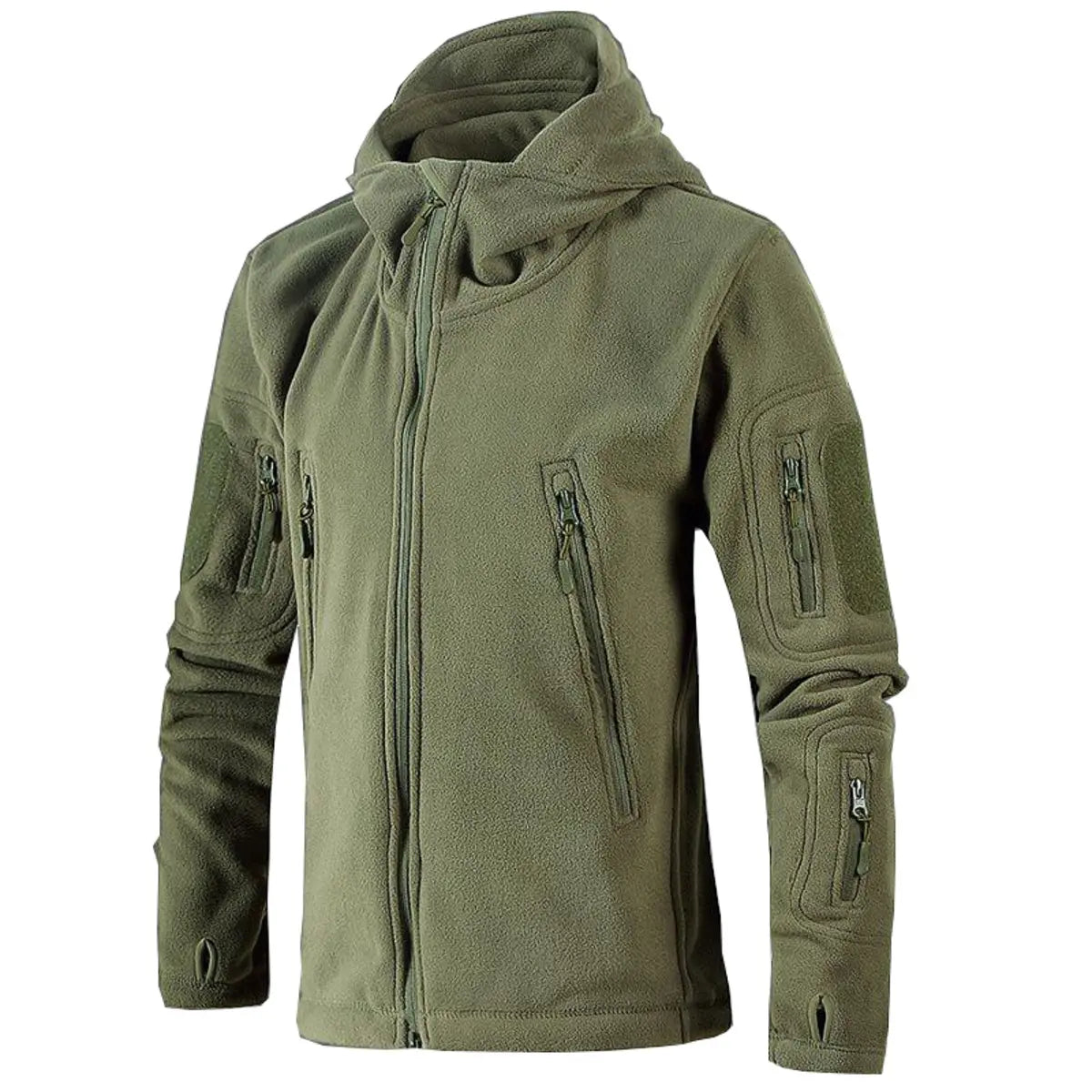 Solid Color Oversized Jacket