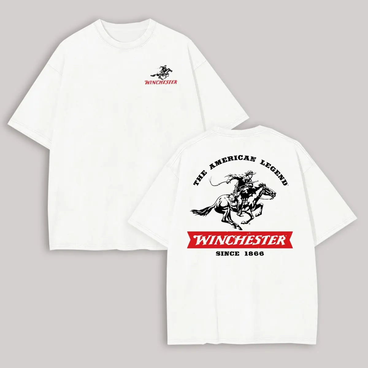 Winchester Since 1866 Printed Oversized Unisex T-shirt