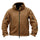 Men's Solid Color Hooded Jacket