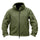 Men's Solid Color Hooded Jacket