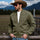 Western Style Cowboy Men's Deerskin Jacket