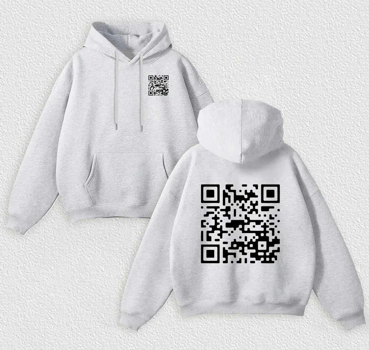 Hide Information Funny Printed Fleece-lined Unisex Hoodie Image - 5