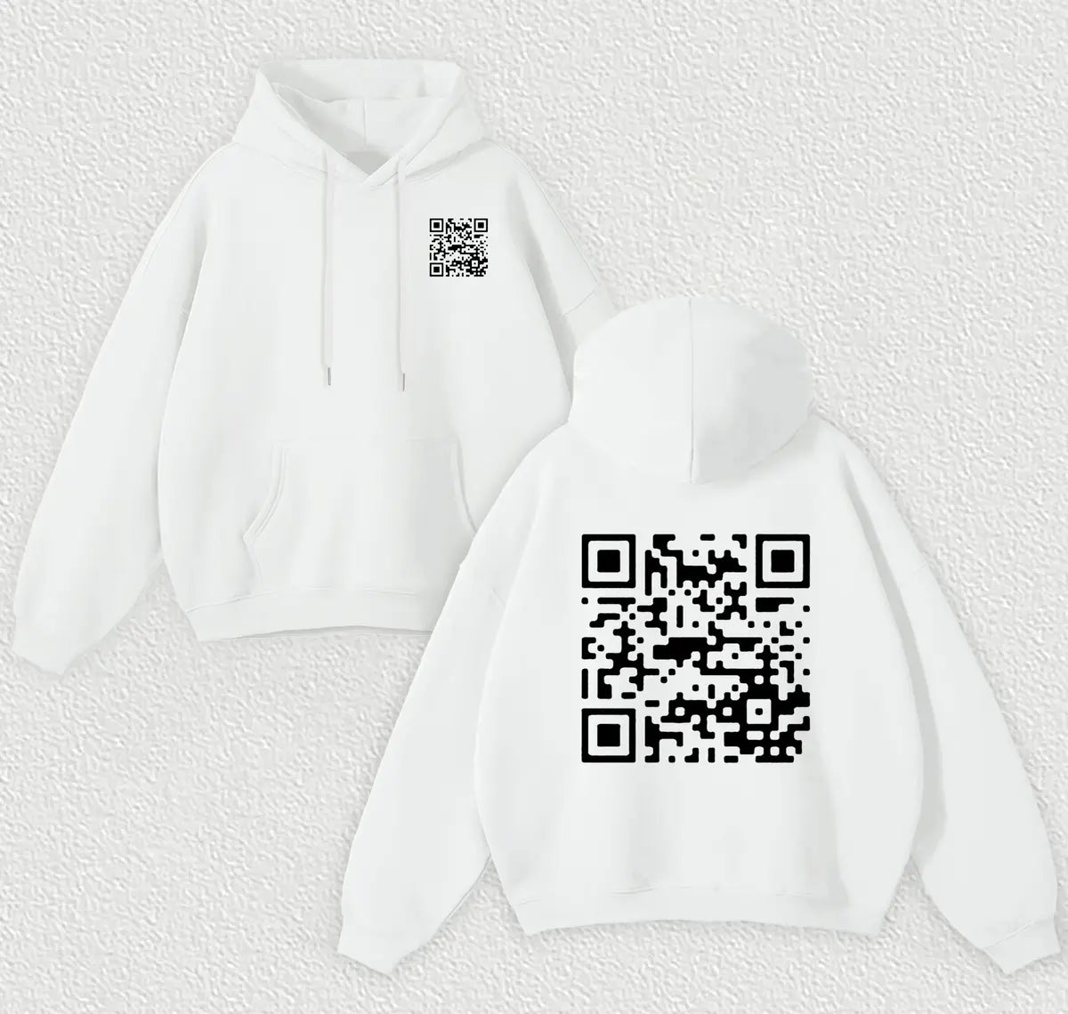Hide Information Funny Printed Fleece-lined Unisex Hoodie Image - 4