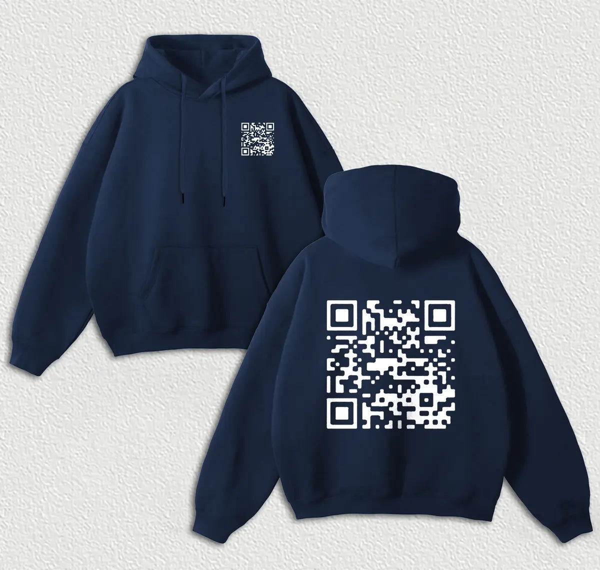 Hide Information Funny Printed Fleece-lined Unisex Hoodie Image - 7