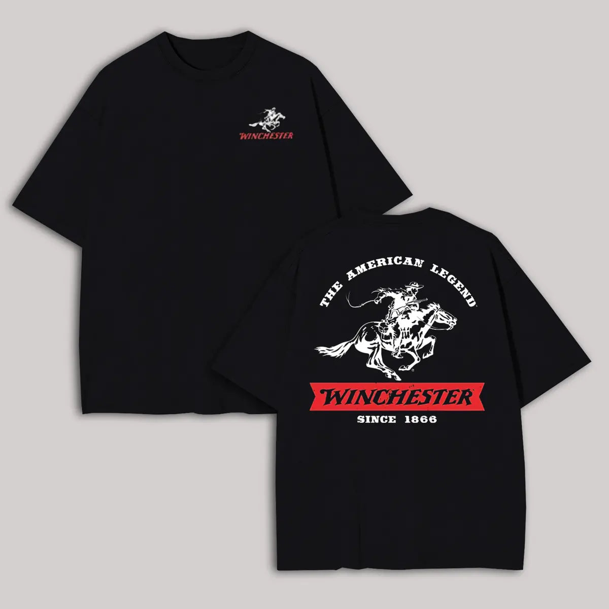 Winchester Since 1866 Printed Oversized Unisex T-shirt