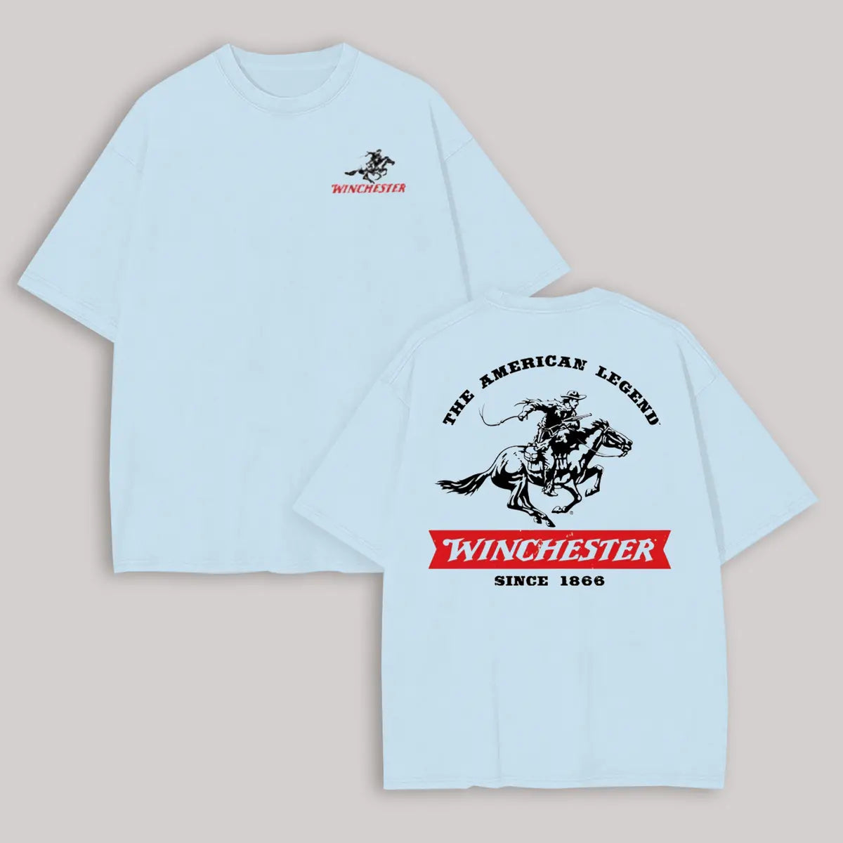 Winchester Since 1866 Printed Oversized Unisex T-shirt