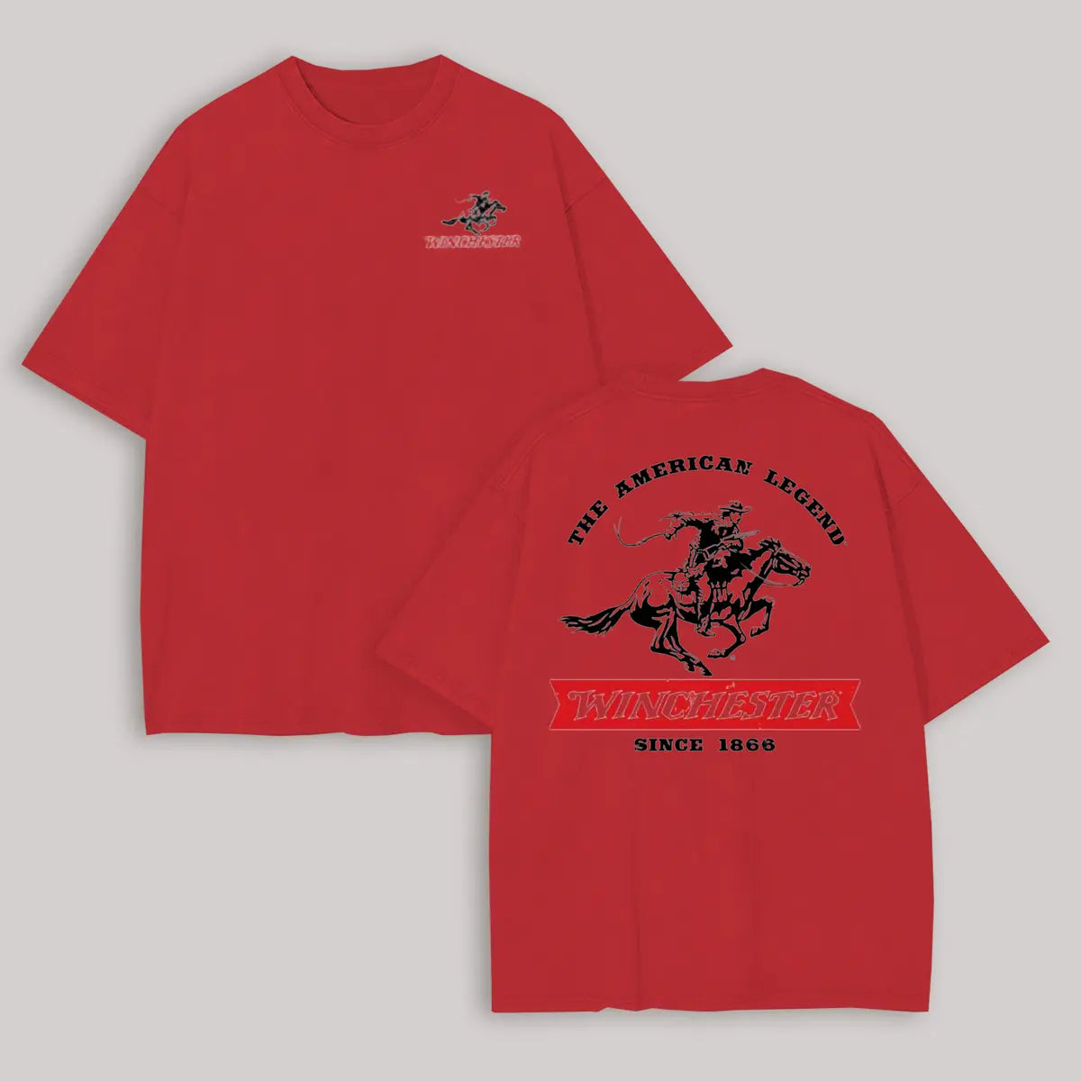 Winchester Since 1866 Printed Oversized Unisex T-shirt