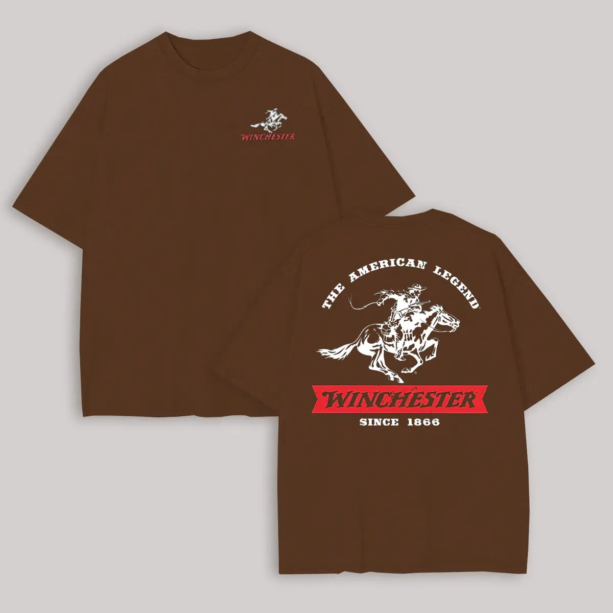 Winchester Since 1866 Printed Oversized Unisex T-shirt