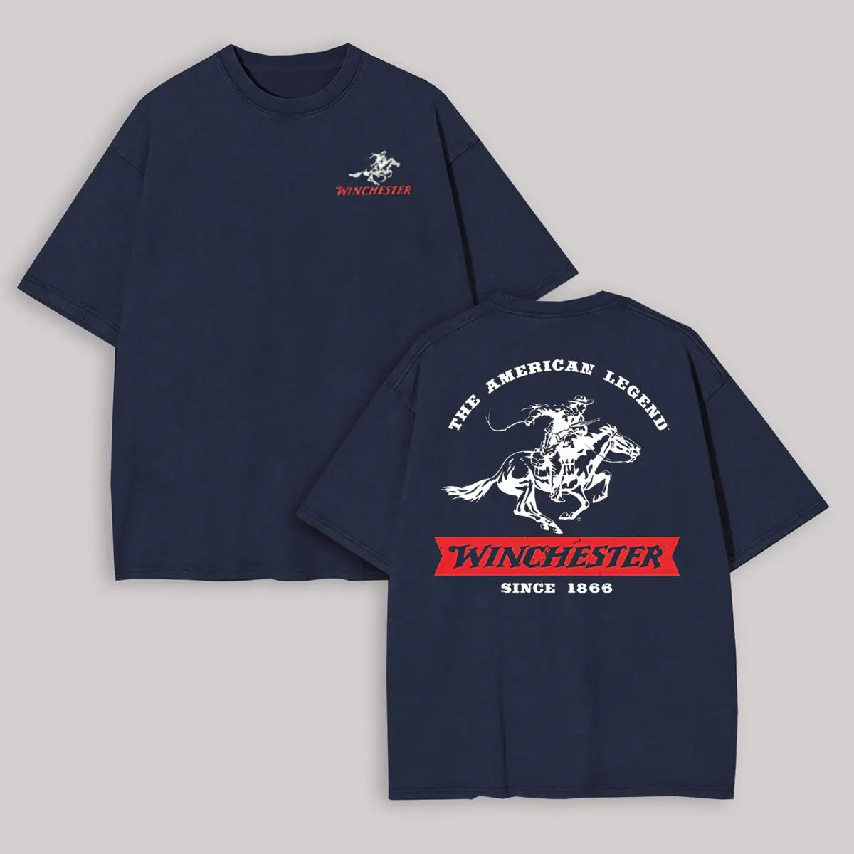 Winchester Since 1866 Printed Oversized Unisex T-shirt
