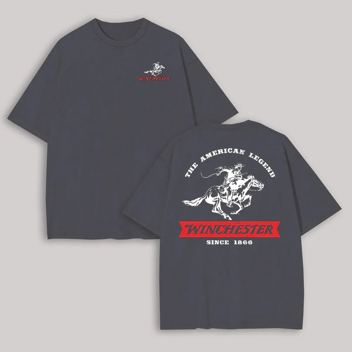 Winchester Since 1866 Printed Oversized Unisex T-shirt