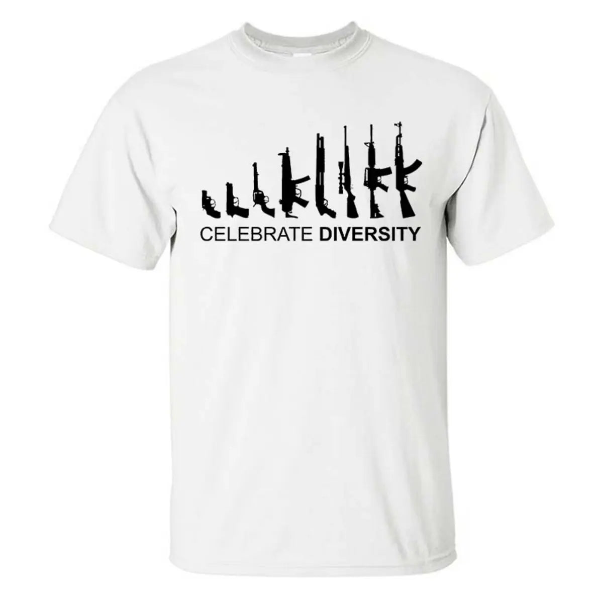 Celebrate Diversity Printed Men's T-Shirt   