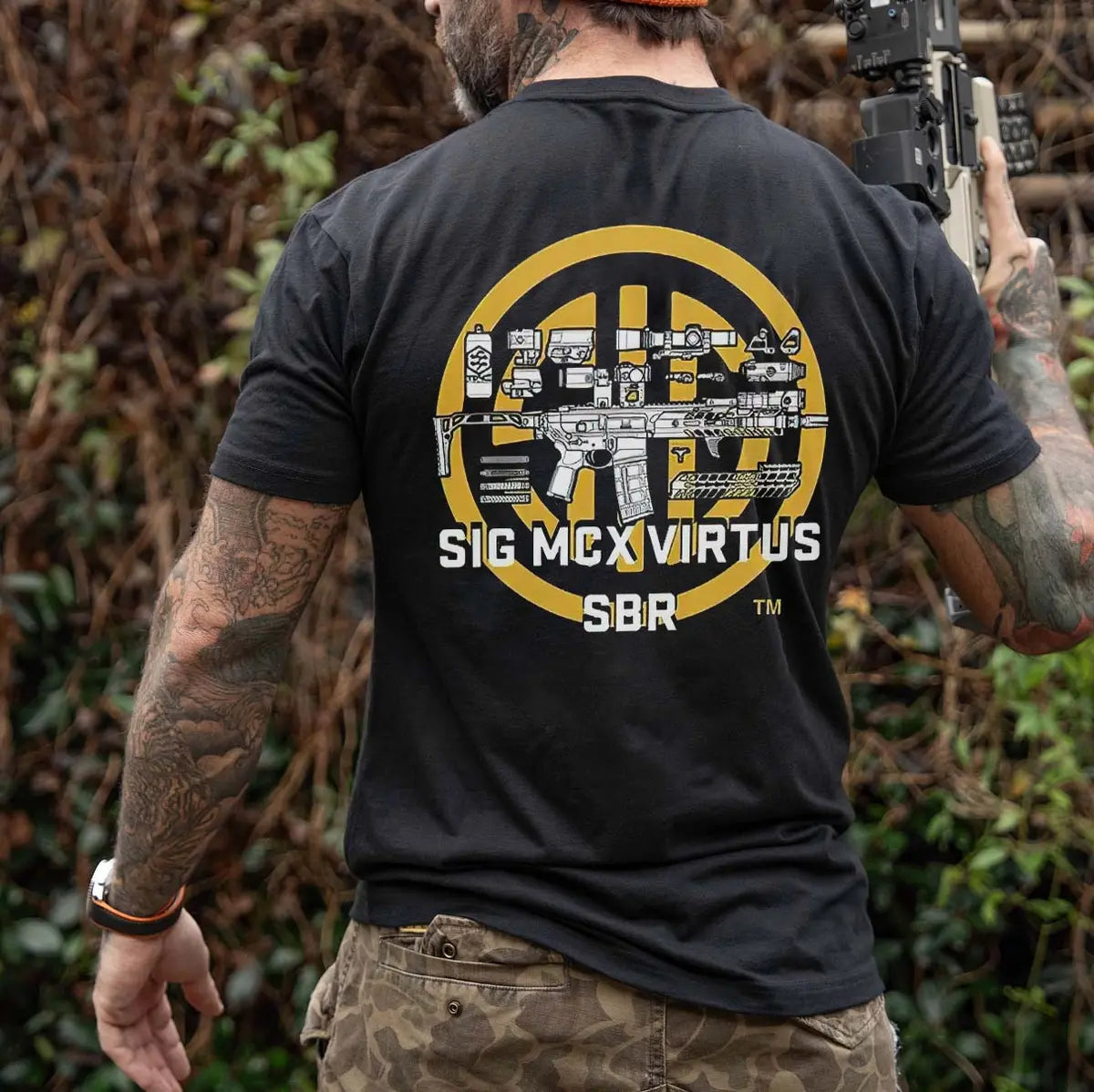 Sig Sauer Sig Mcx Virtus Sbr Printed Men's T-Shirt