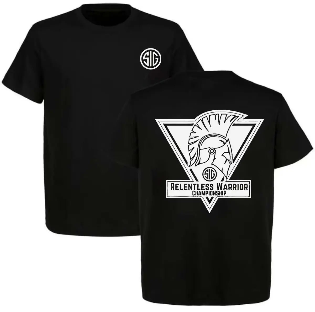 SIG Relentless Warrior Championship Printed Men's T-Shirt