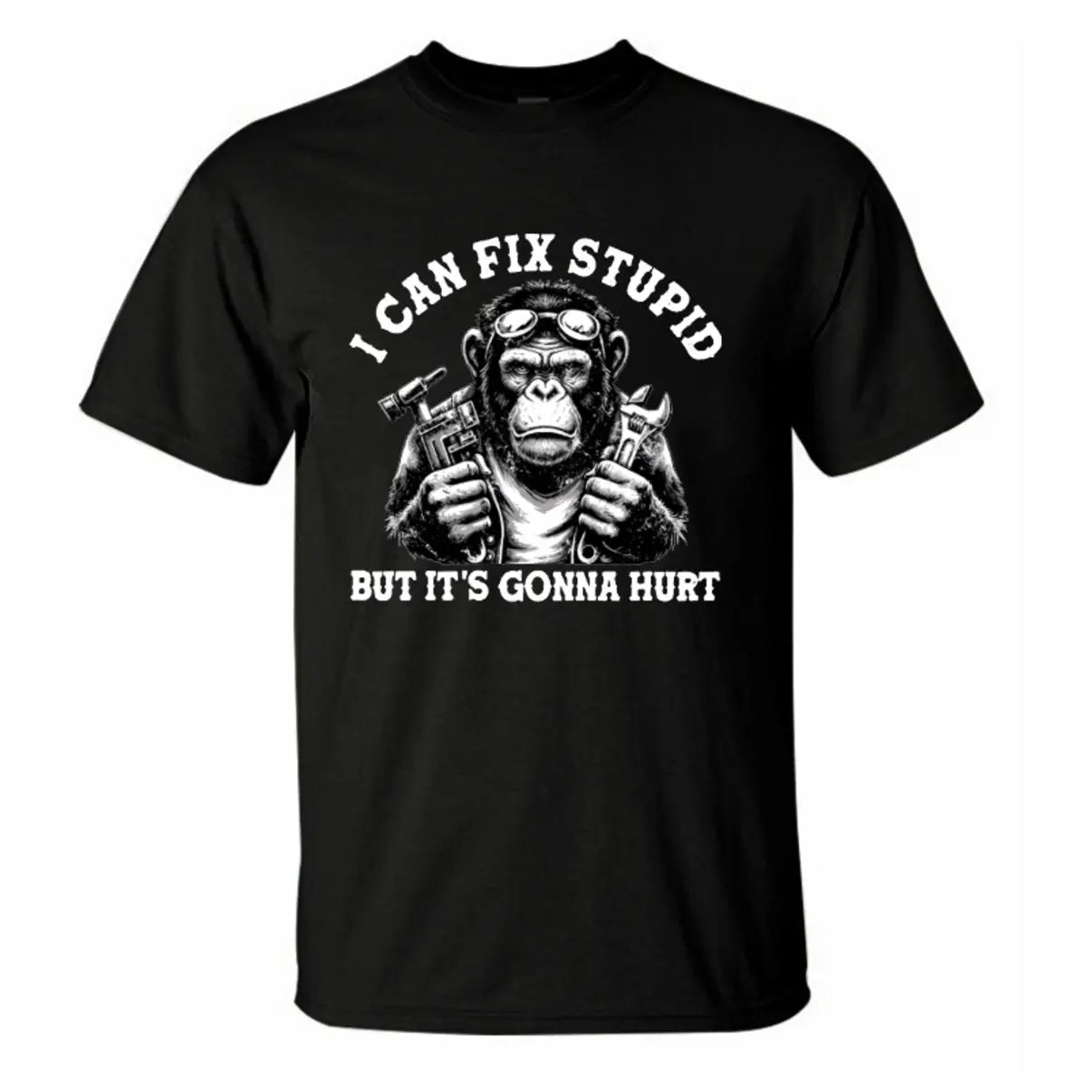 I Can Fix Stupid But It's Gonna Hurt Printed Men's T-Shirt