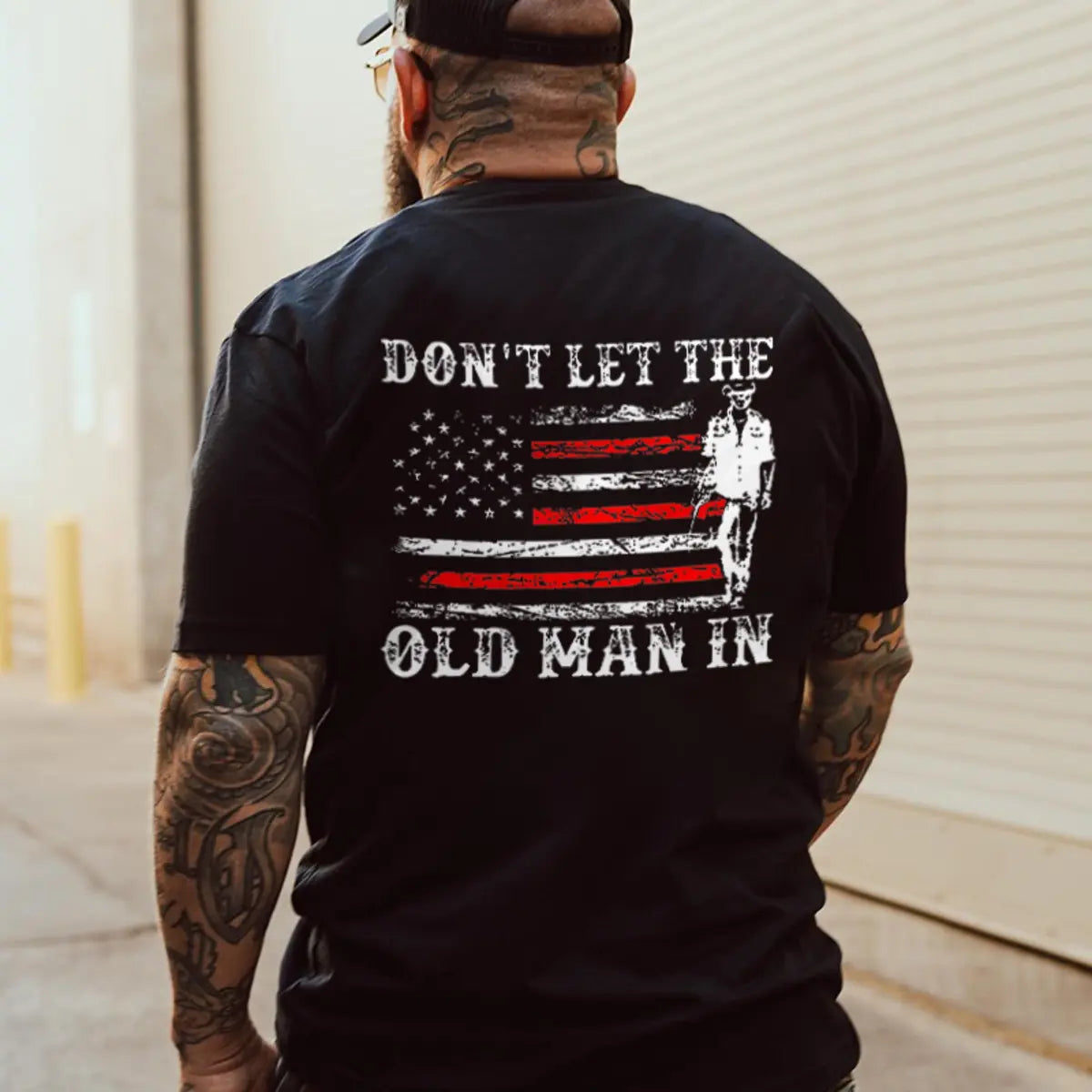 Don't Let The Old Man In Printed Men's T-shirt