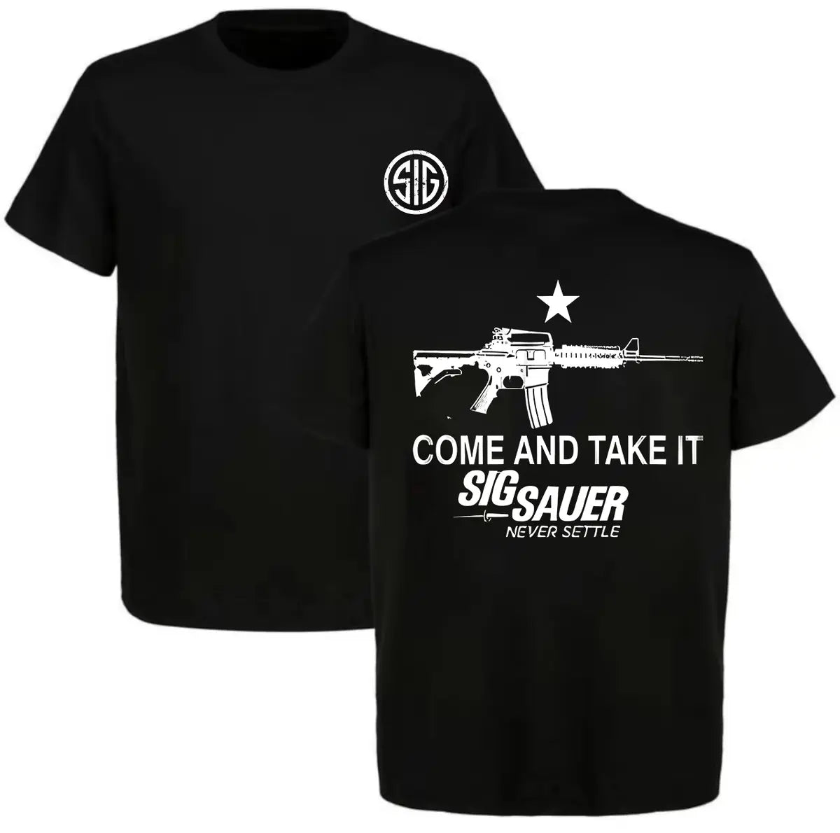 Sig Sauer Come And Take It Printed Men's T-Shirt