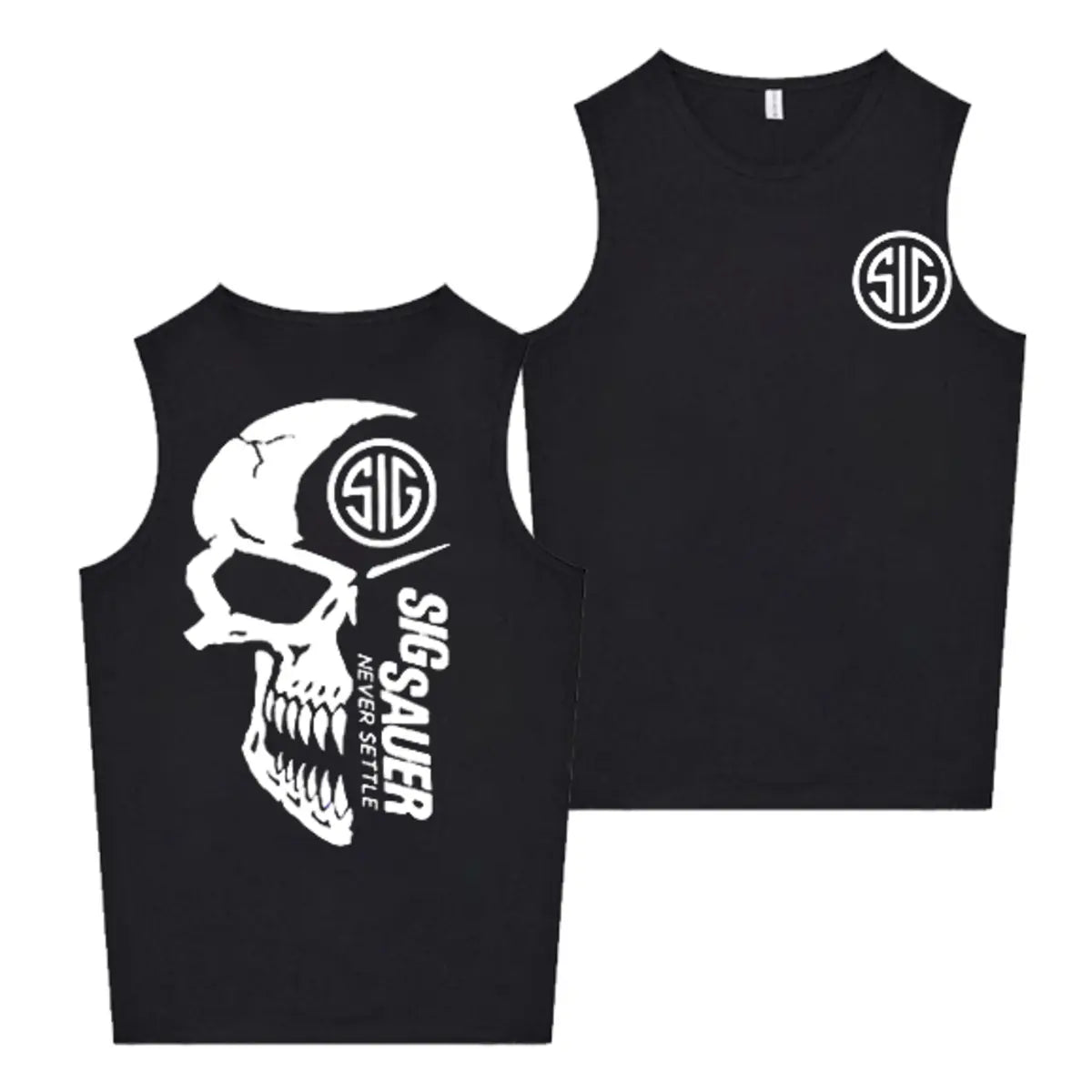 Sig Sauer Never Settle Print Men's Tank