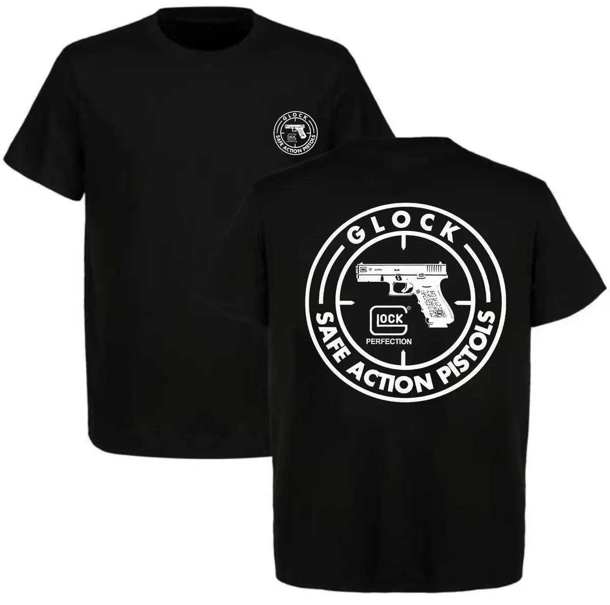 Glock Safe Action Pistols Printed Men's T-Shirt