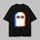 Ghost Trippy Halloween Printed Unisex Oversized T-shirt