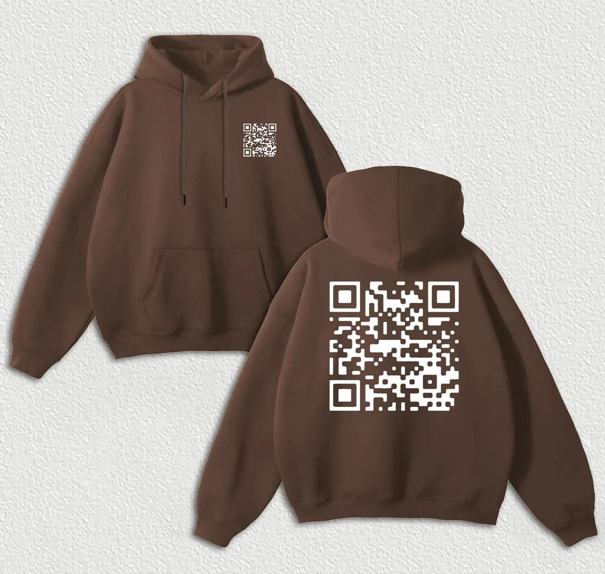 Hide Information Funny Printed Fleece-lined Unisex Hoodie Image - 8