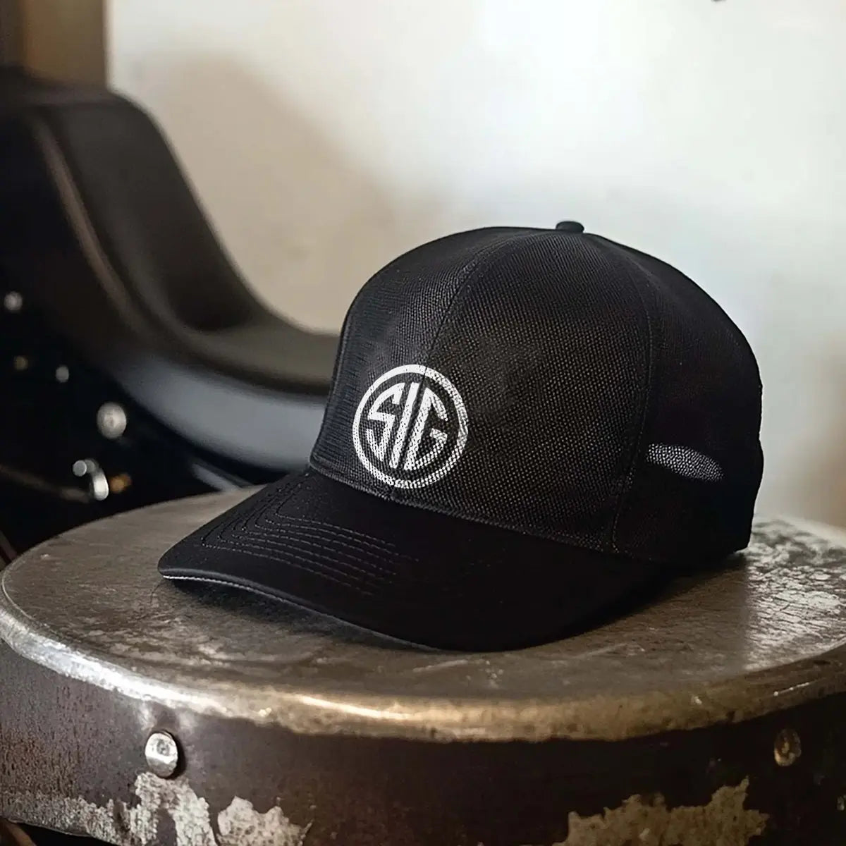 Sig Sauer Printed Breathable Mesh Baseball Cap Image - 2
