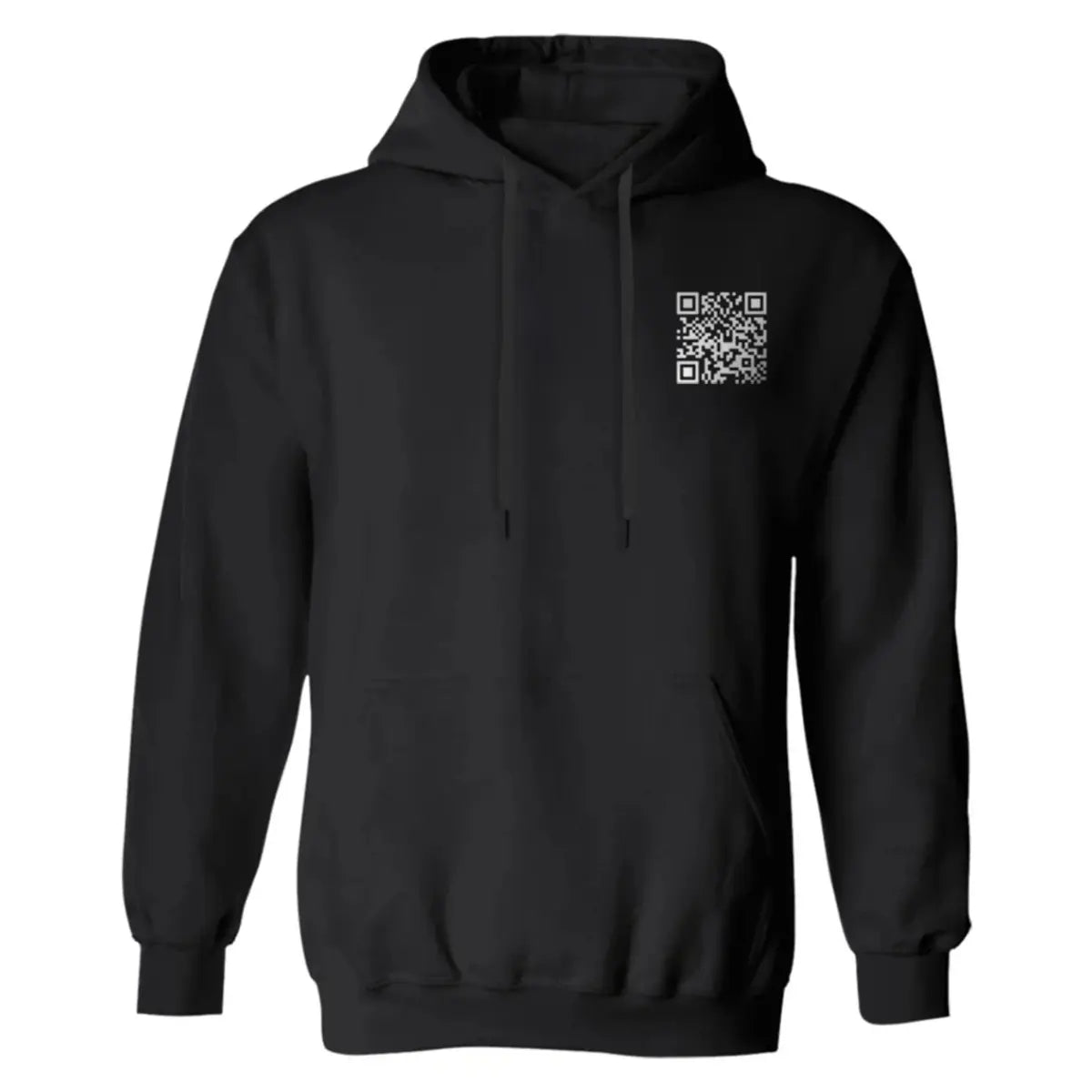 Funny Hidden Messages Printed Fleece-lined Unisex Hoodie