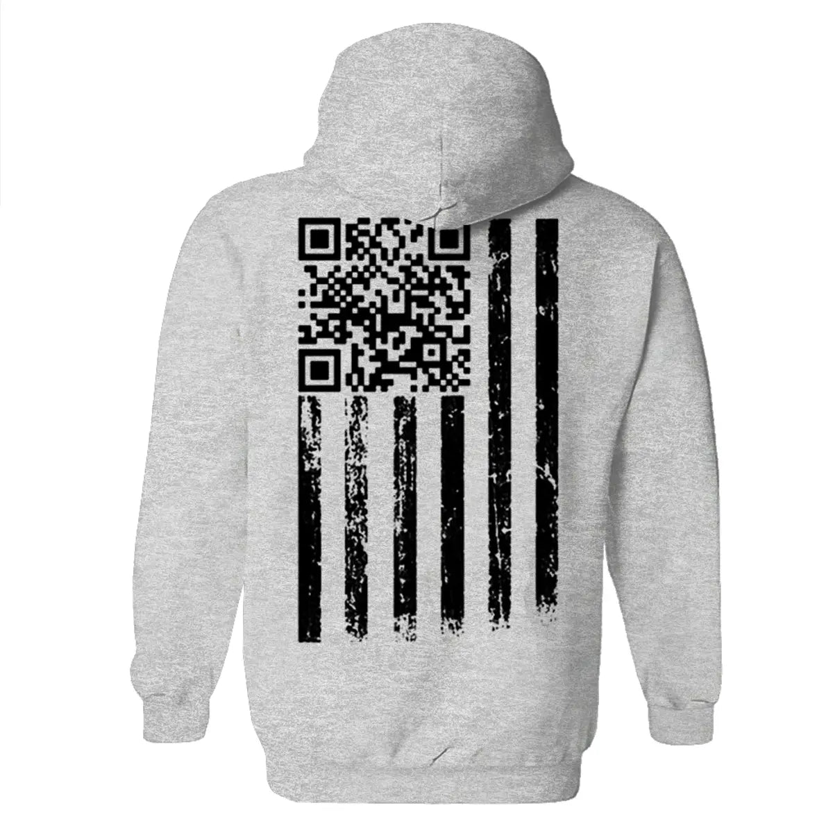 Funny Hidden Messages Printed Fleece-lined Unisex Hoodie